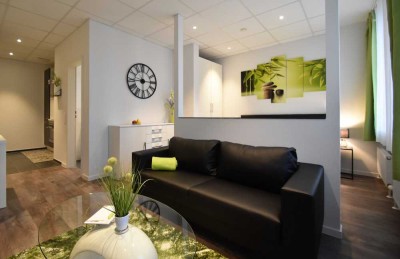 *Sonderpreis* für 2-Personen-Apartment, gemütlich & komplett ausgestattet, zentrale Lage Niederrad