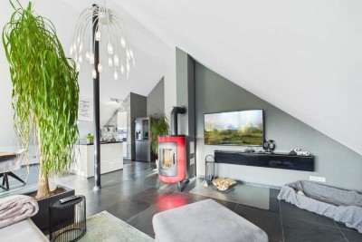 Über den Dächern Pliezhausens: Einzigartige 5,5-Zimmer-Penthousewohnung mit fantastischem Ausblick