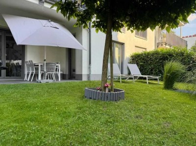 ELEGANT MÖBLIERT - WOHNUNG MIT GROSSEM PRIVATGARTEN