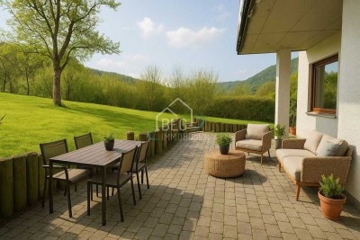Charmante 3-Zimmer-Wohnung mit Terrasse und idyllischem Garten