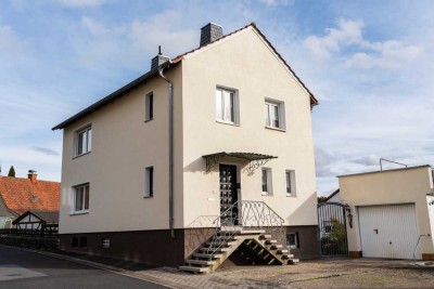 Einfamilienhaus mit oder ohne Nebengrundstück; vielseitige Nutzungsmöglichkeiten in Rottershausen