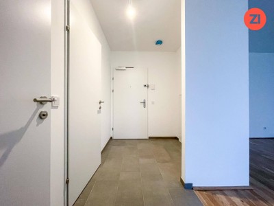 Geförderte 2-Zimmer-Wohnung mit Tiefgaragenparkplatz und Loggia in Gallspach. Erstbezug!