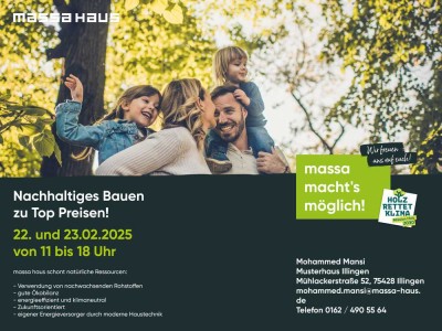 JETZT sind Sie dran. Machen Sie 2025 zu Ihrem besonderen Jahr. Bezahlbar &perfekt für junge Familien