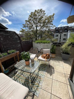 Schöne Maisonettwohnung mit kleiner Dachterrasse