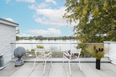 * Maisonette * Rheinblick * extravagant & individuell *