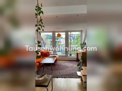 Tauschwohnung: Maisionette Wohnung mit großem Balkon