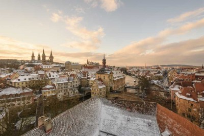 Wohnen oder Arbeiten, Vermieten oder Selbstnutzen - 3-Zimmer-Wohnung in zentraler Lage Bambergs