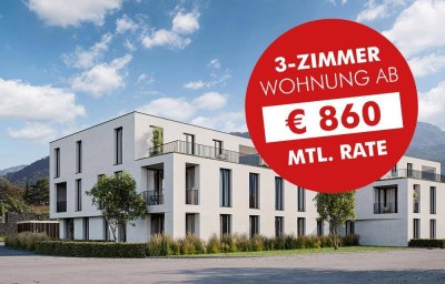 Baustart Frühjahr 2025 fixiert: 3-Zimmer Terrassenwohnung mit Wohnbauförderung (Top A06)