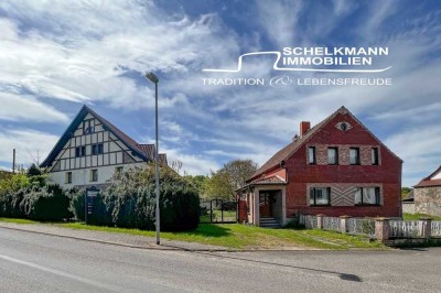 *NEUER PREIS* Wohnhaus +  Wohn- & Geschäftshaus auf Traumgrundstück in Bretleben