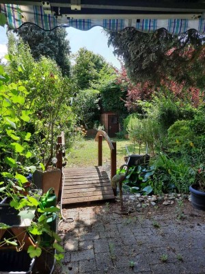 gepflegtes Reihenmittelhaus in Feudenheim mit Südgarten