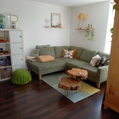 Sehr schöne 2 Zimmer-Erdgeschosswohnung mit Essküche und großer überdachter Terrasse in Gärtringen