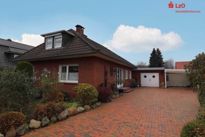 Einfamilienhaus mit Garage und Carport in attraktiver Siedlungslage in Lastrup