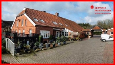 Exklusiver Gulfhof mit Gewerbefläche und 2 neuwertigen Wohneinheiten in Aurich-Sandhorst