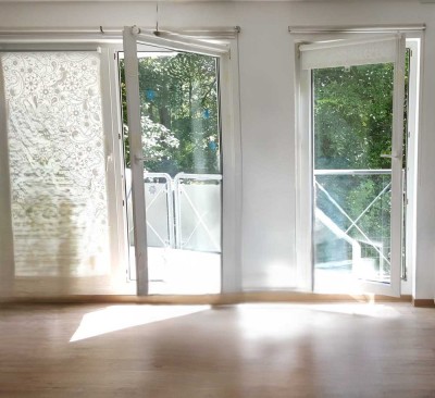 Exklusive 1-Raum-Hochparterre-Wohnung mit Balkon in Braunschweig