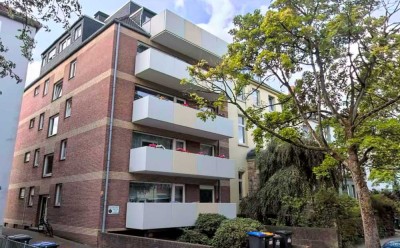 Charmante Dachgeschosswohnung mit großer Sonnenterrasse in Bestlage von Münster