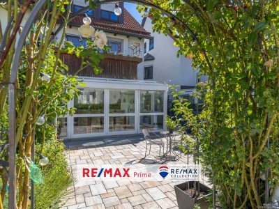 Charmante Maisonette auf zwei Ebenen – mit Wintergarten und Garten zum Genießen