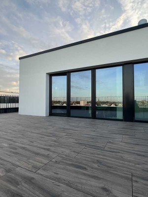 Penthouse - Campo Living - Südseite Hauptbahnhof - Dachterrasse - KfW Effizienzhaus 55
