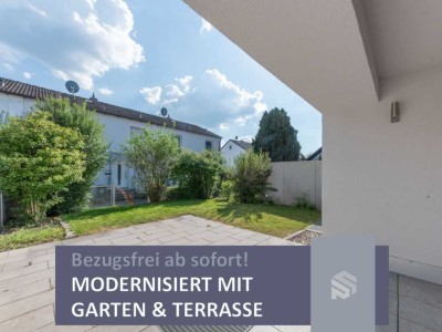 Modernisiert | Ruhig | sofort Frei - mit Terrasse und Südgarten