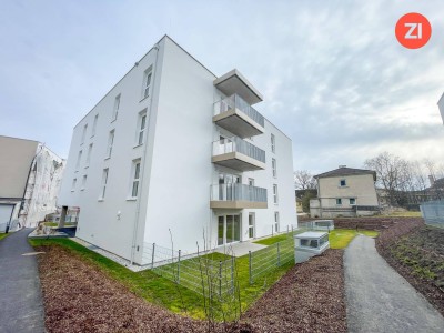 Schöne geförderte 2 &amp; 3-Zimmer-Wohnung mit Tiefgaragenparkplatz und Terrasse in Gallspach. Erstbezug!