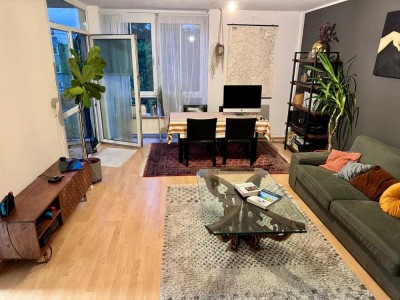 Helle 3-Zimmer-Wohnung mit Balkon - Vorderer Westen, 4. OG, schöner Ausblick