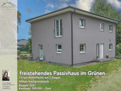 Freistehendes Passivhaus im Grünen