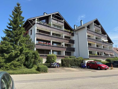 Gemütliche 1-Zimmer-Wohnung mit Balkon, Stellplatz und Wellnessbereich – stufenlos im EG