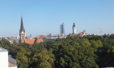 EXKLUSIVE DG-MAISONETTE-WOHNUNG IN ERSTKLASSIGER LAGE AM CLARA-ZETKIN-PARK