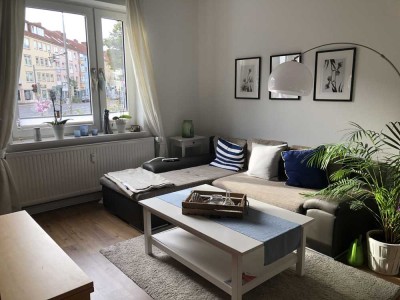 Möblierte 2-Zimmer-Wohnung mit Balkon & Garten – Nachmieter gesucht!