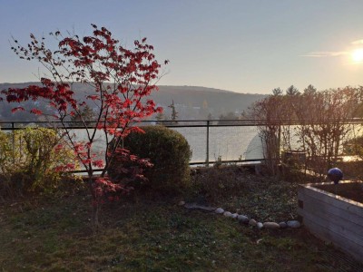 Idyllische Lage nahe Neustift am Walde - Gartenterrasse mit traumhaften Ausblick