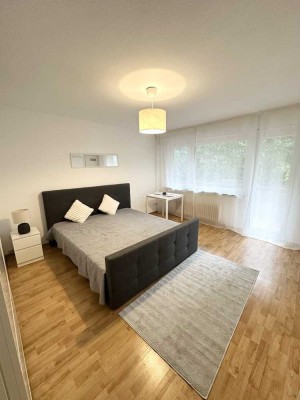 Voll möblierte 1,5-Zimmer-Wohnung mit Südbalkon - ab 15.01. frei