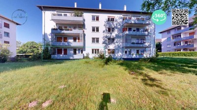 Renditestark - Lichtdurchflutet - Ruhig: 3 ETW in der Karlsruher Oststadt mit 2 Balkonen in Erbpacht
