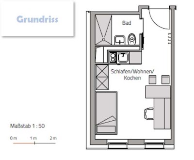 1-Zi. Studenten - Apartment | Modernes Wohnen in idealer Lage