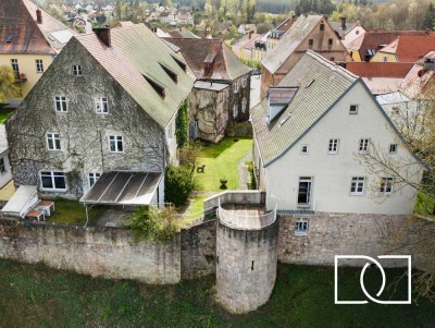 Historisches Schmuckstück: Denkmalgeschütztes Fabrikgebäude mit Wohnhaus in zentraler Innenstadtlage