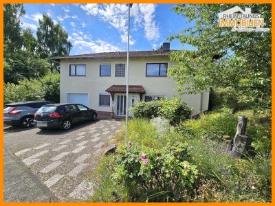 Wohnen im Grünen! Schickes Einfamilienhaus in guter Lage von Elz!