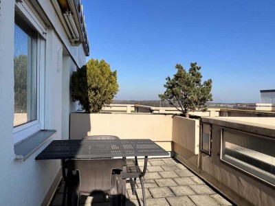 Sonnige Dachterrassenwohnung mit Alpenblick
