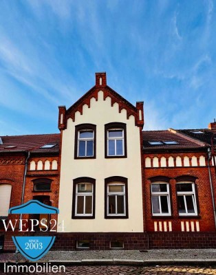 Historisches Backstein-Reihenhaus mit 2 Wohneinheiten