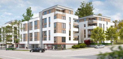 Großzügige 3-Zi.-Traumwohnung mit Balkon im Neubau-Ensemble "Eutighofer Tor"