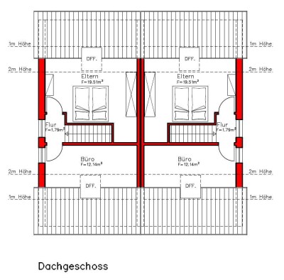 Moderne Doppelhaushälfte mit zwei Wohneinheiten in Angelbachtal - KFW 40
