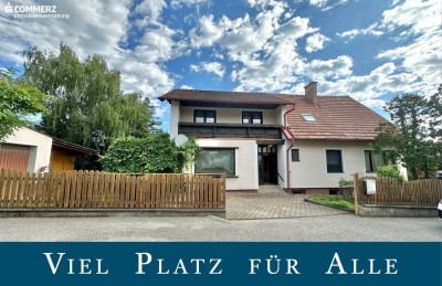 7-Zimmer-Haus mit Gartenhaus und Garage