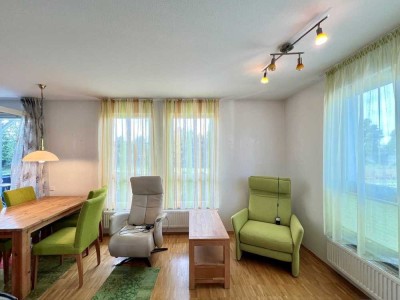2,5-Zimmer‑Wohnung  im betreuten Wohnen – vollmöbliert, Balkon und Garage inklusive