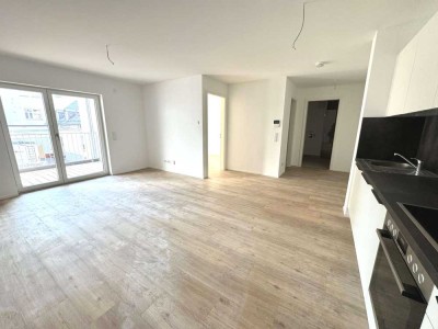 *NEUBAU* Exklusive 2-Zimmer mit 2 Balkonen und Einbauküche am Fürther Stadtpark!
