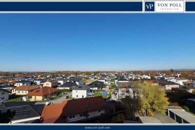 Dreizimmer-Wohnung mit Fernblick