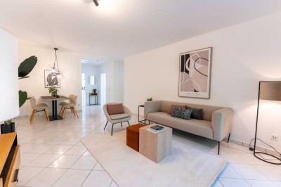 Moderne Erdgeschosswohnung mit eigenem Garten in beliebter Lage