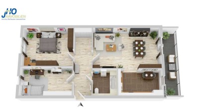 Gepflegte Kapitalanlage mit praktischen Grundriss und Balkon in Berlin Lichtenberg