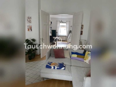 Tauschwohnung: ruhige Altbauwohnung, 3ZKB, mit Balkon und Keller im Nordend