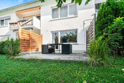 Frisch renoviertes 1-Zimmer-Appartement mit Gartenanteil