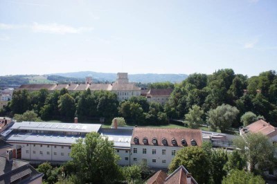 Panoramablick - Wohnen auf 2 Ebenen für Pärchen oder Singles im Steyrdorf!