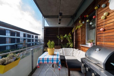 Moderne 3-Zimmer Wohnung mit Loggia/Balkon in der SolarCity zu kaufen