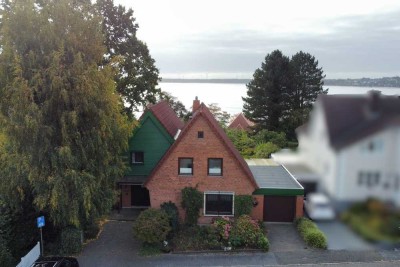 Einfamilienhaus mit Blick auf die Eckernförder Bucht