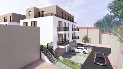 Exklusive Neubauwohnung mit eigenem Garten nach KfW 40 Standard (QNG-Siegel) und hoher Abschreibung